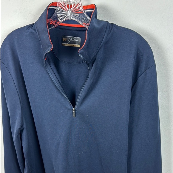 Jack Nicholas Navy Quarter-Zip Pullover - Picture 2 of 5